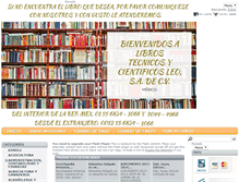 Tablet Screenshot of libreriatecnicosleo.com